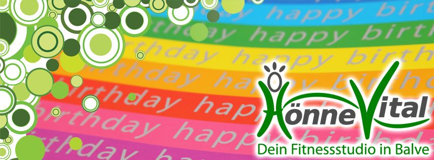 Happy Birthday: Das HönneVital wird 1 Jahr alt!
