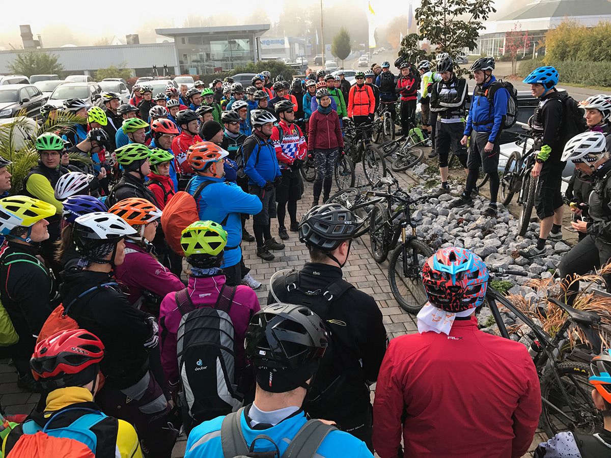 Tourentag der Bikeschule Sauerland am 21. Oktober 2018