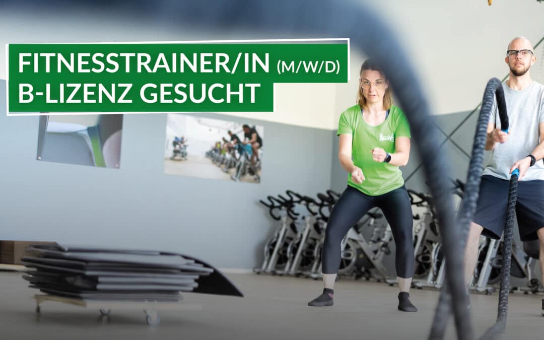 Fitnesstrainer/in gesucht (Minijob)