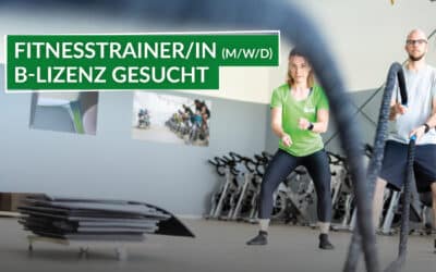 Fitnesstrainer/in gesucht (Minijob)